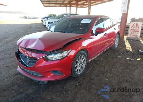 2017 Mazda Mazda6 Sport из США, поврежденный, VIN JM1GL1U55H1106306